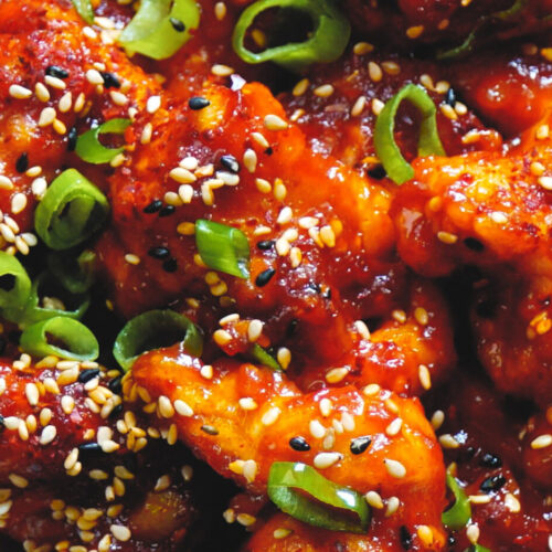 Sweet & Spicy Korean Fried Chicken